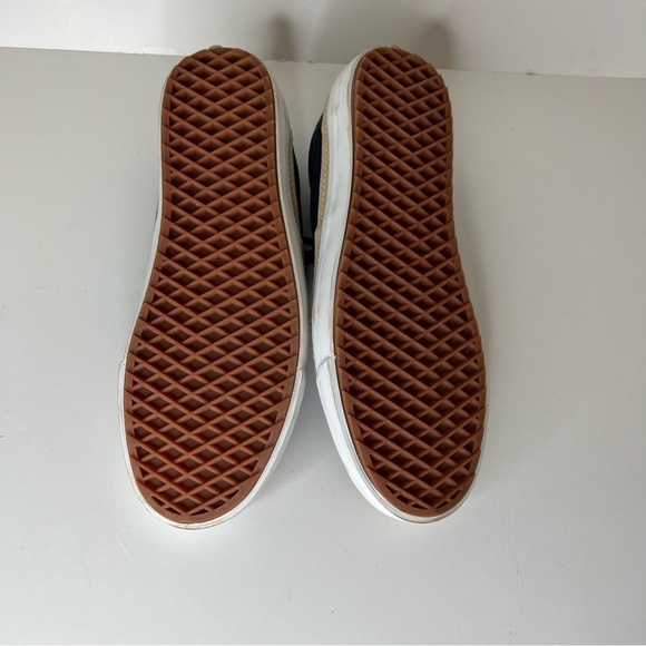 VANS Era Overply Vamp Dress Blue Sneakers Mens 10 - Picture 10 of 10